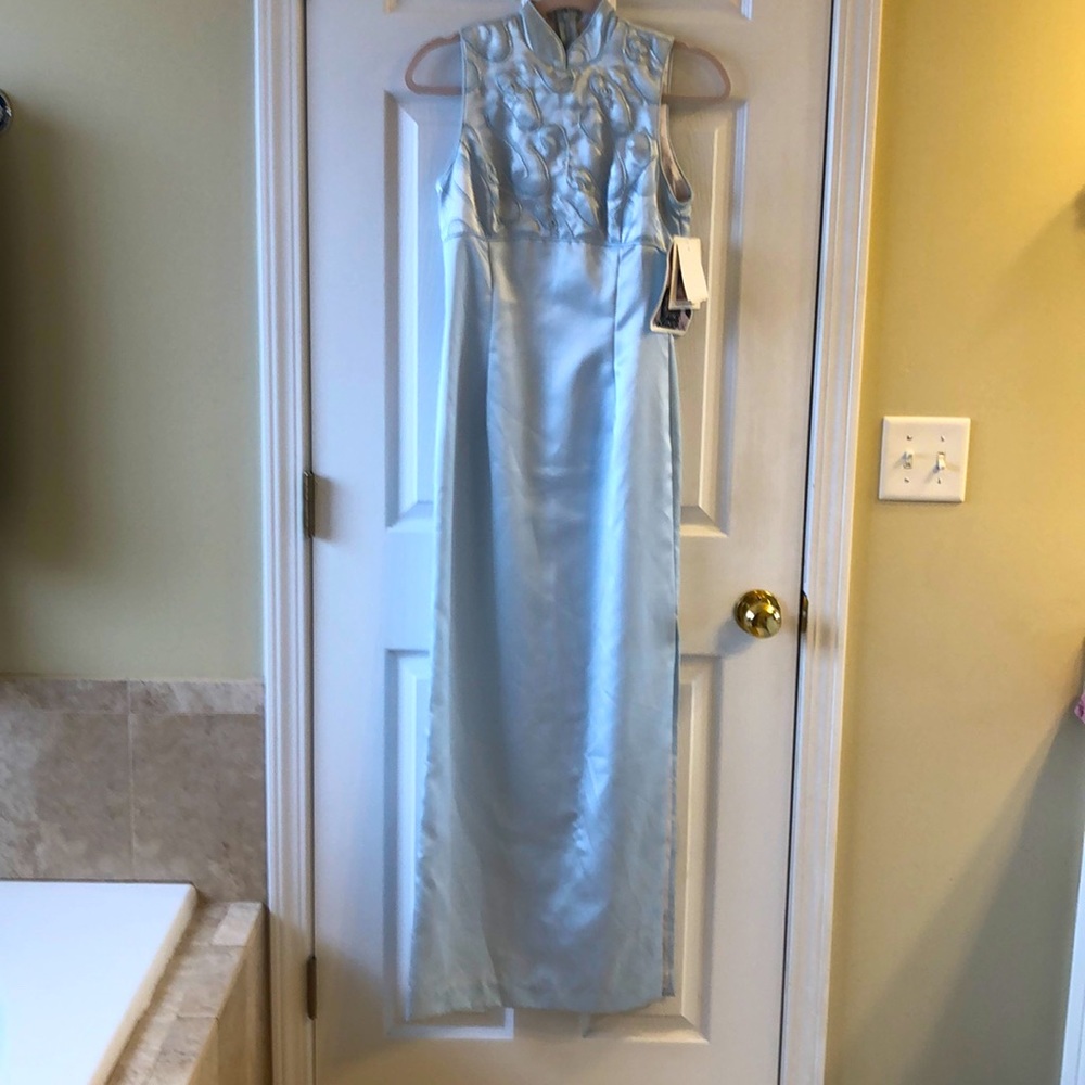 Blue formal dress